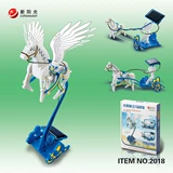 Игрушка на солнечной энергии, транспорт, робот для школьников и студентов ручной работы, научно-популярный комплект, мини эксперимент, наука