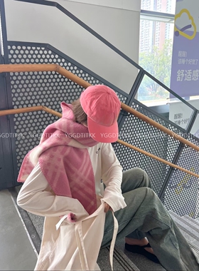 YGGD TITKK 回头率爆表！26FW 条纹围巾针织披肩柔软保暖百搭外搭