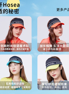 休闲帽子HOII空顶帽后益