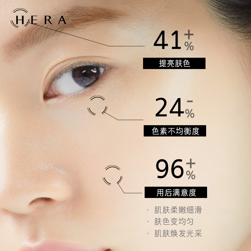 爱茉莉官方海外旗舰店爱茉莉Hera/赫妍靓白臻皙精华露 焕白水润弹力滋养轻盈易吸收2