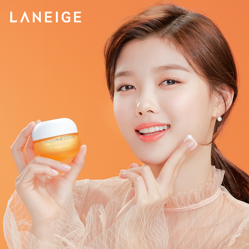 爱茉莉官方海外旗舰店爱茉莉Laneige/兰芝焕亮维C面霜 焕亮嫩肤光彩润泽有活力水润3
