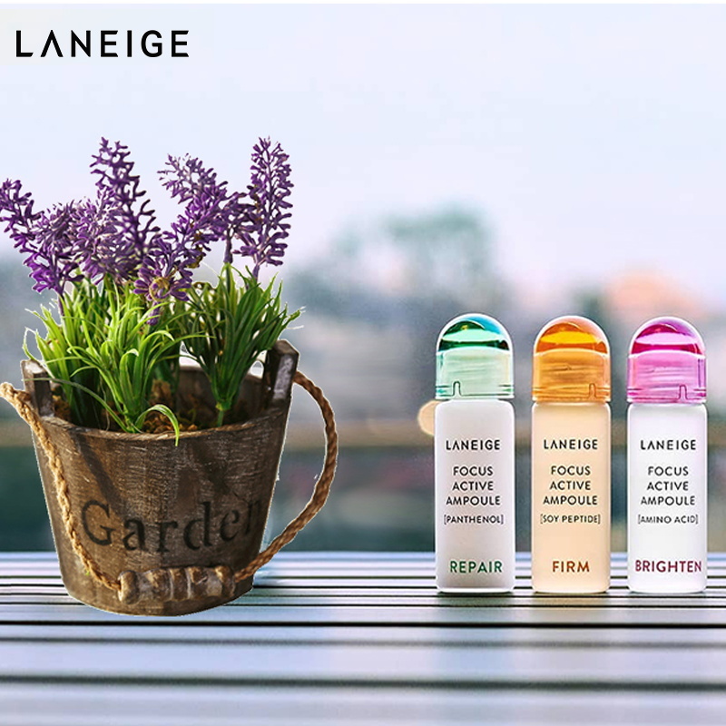 爱茉莉官方海外旗舰店爱茉莉Laneige/兰芝聚焦活性安瓶（泛醇/氨基酸/大豆肽）7ml*4EA3