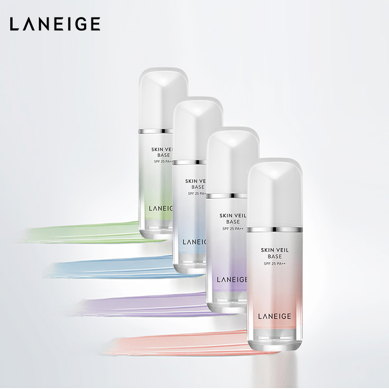 爱茉莉官方海外旗舰店【双11预售】爱茉莉LANEIGE/兰芝雪纱丝柔隔离霜40号*2 四色可选3