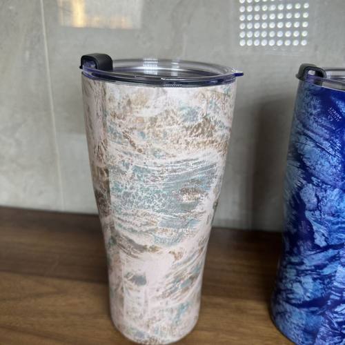 跨境热销汽车杯304不锈钢大容量冰霸杯时尚ins便携保温杯850ml - 图0