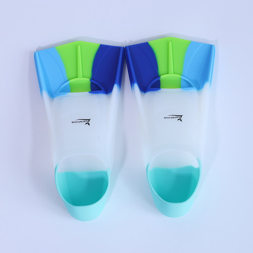 KARAN AUS/卡伦奥斯 幼童脚蹼 软儿童短脚蹼 潜水小脚蹼浮潜脚蹼 - 图1