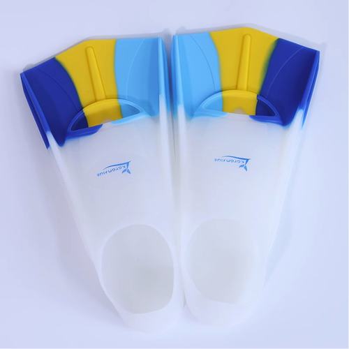 KARAN AUS/卡伦奥斯 幼童脚蹼 软儿童短脚蹼 潜水小脚蹼浮潜脚蹼 - 图3