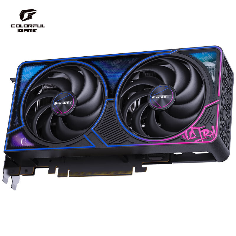 七彩虹iGame RTX 5060 Ultra DUO OC 8GB支持DLSS4游戏电竞显卡