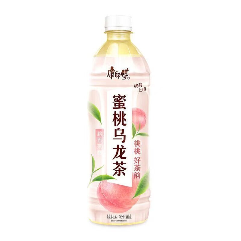 正品康师傅蜜桃乌龙茶500ml*15瓶冰红茶茶饮料商超解渴批发饭店,淘宝优惠券,粉丝福利购,淘宝优惠卷
