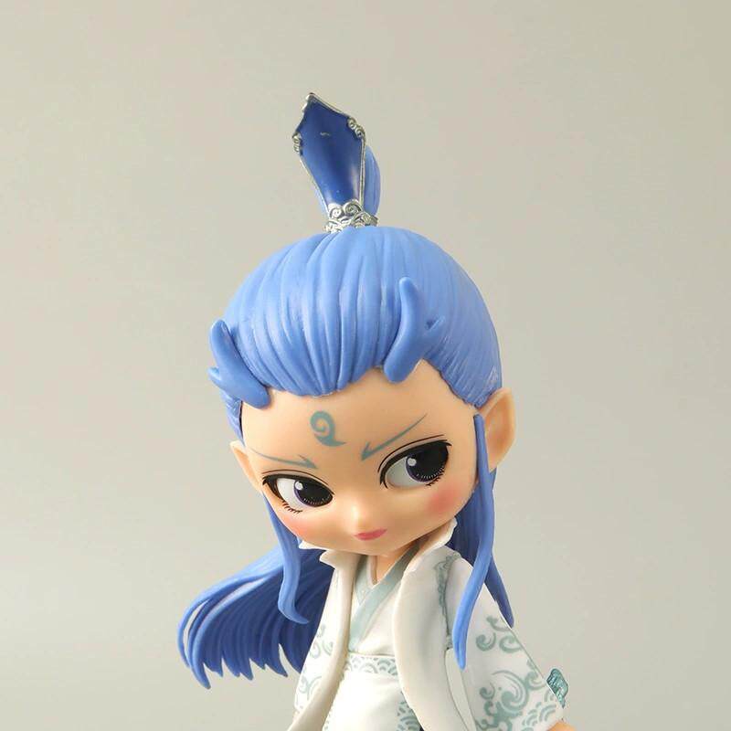 哪吒之魔童闹海周边手办降世哪吒灵珠和魔丸敖丙石矶娘娘模型摆件