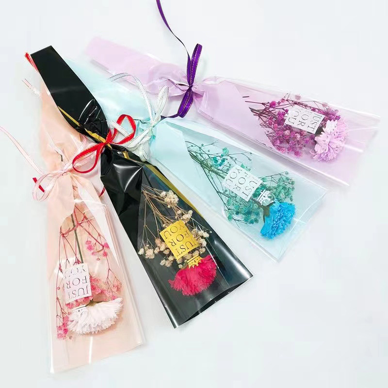 妇女节单支香皂玫瑰花干花永生花母亲节礼品情人节仿真康乃馨花束