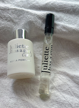 稀有 Juliette Has A Gun配枪朱丽叶非香水我不是香水8ml+同名5ml