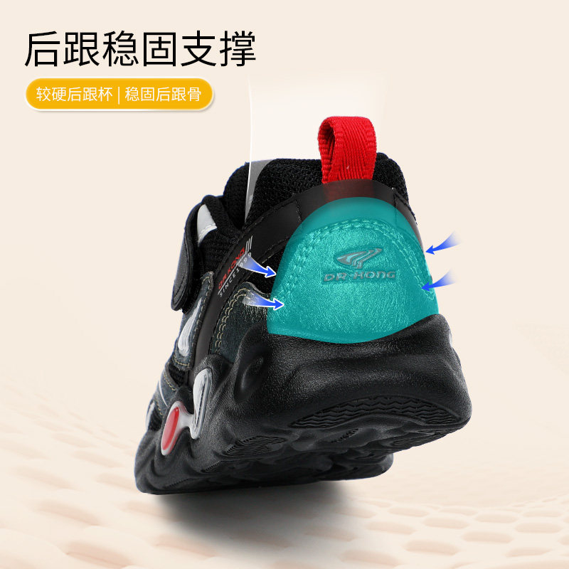 Dr.Kong江博士童鞋男童秋幼儿宝宝轻便魔术贴儿童学步鞋