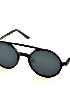 美国品牌Clara Vida欧美风艺术范铝镁合金结实耐用灰色偏光太阳镜