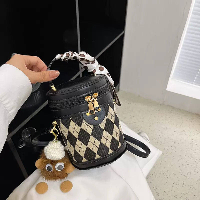 水桶包diy手工编制包夏天小挎包时尚百搭单肩斜挎包送女友闺蜜,淘宝优惠券,粉丝福利购,淘宝优惠卷