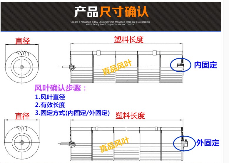 全新美的空调风轮1-3匹通用室内风叶贯流风轮导风轮风筒滚轮风叶