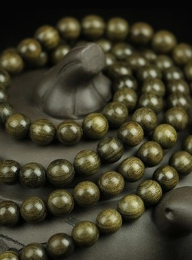 乌木饰品文玩男女款佛珠手链