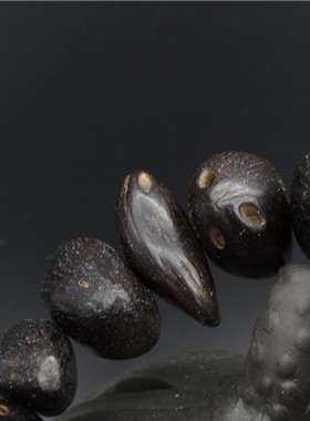 天然菩提子男士饰品五眼六通佛珠