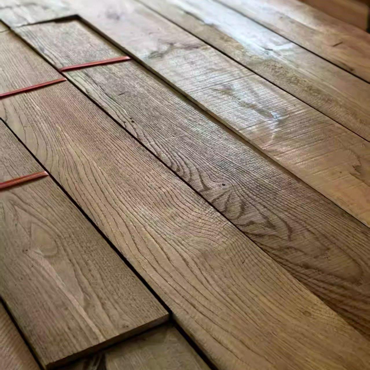 老硬杂木实木地板风化纹理老株木板民宿复古装饰护墙板吊顶背景墙,淘宝优惠券,粉丝福利购,淘宝优惠卷