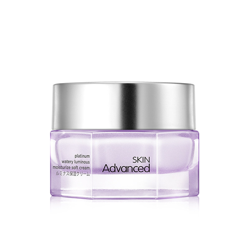 屈臣氏卓沿白金水耀肌丝羽凝霜面霜 卓沿乳液/面霜