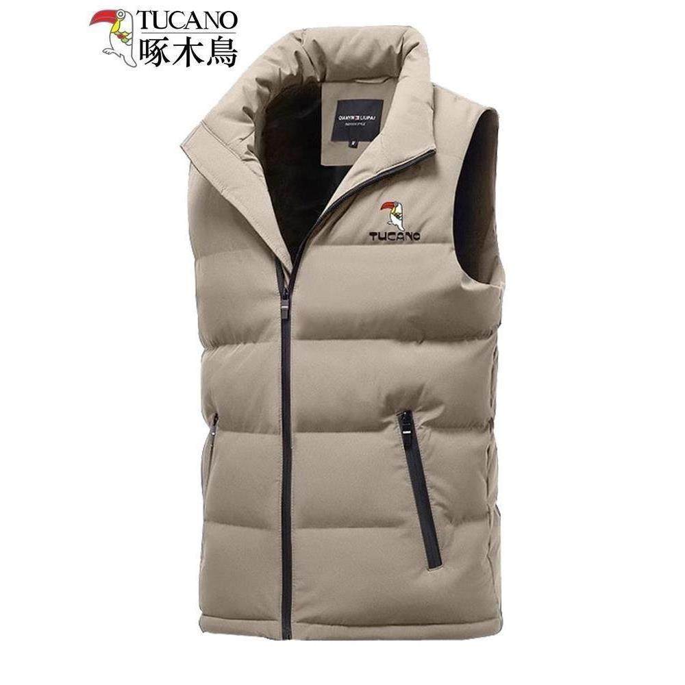 啄木鸟羽绒棉马甲情侣款秋冬季加厚保暖背心休闲坎肩羽绒服外套男,淘宝优惠券,粉丝福利购,淘宝优惠卷