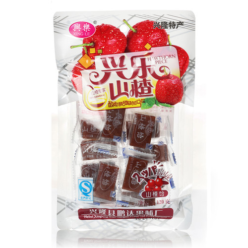 【包邮】山楂饴糕 山楂块片 果丹皮酸甜红果儿童小吃零食 120g - 图1