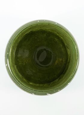瑞典代购House Doctor北欧复古树干Bole绿色玻璃干花插花瓶花器