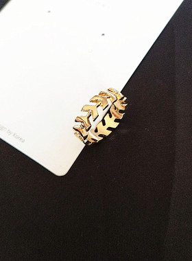 欧美风高级感小众复古饰品戒指