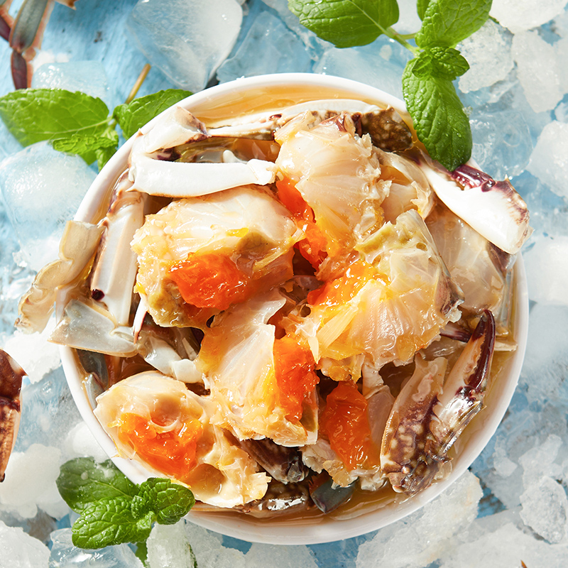 中华老字号 邵万生 秘制红膏蟹糊 320g*2瓶 V179包邮 (¥189-10)