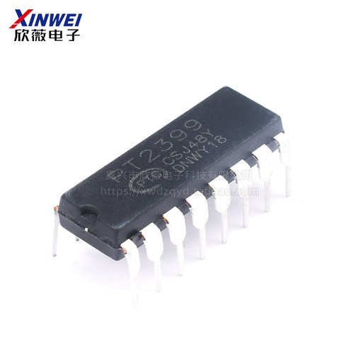 直插 PT2399 CD2399GP 音频数字混响电路 DIP-16脚 芯片IC - 图0