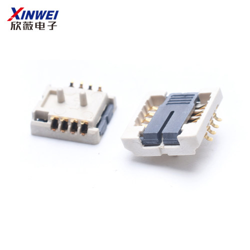 双QFN8测试座多功能 WSON8 MLF8 DFN8芯片DIP8翻盖6*8 5*6烧录座 - 图2
