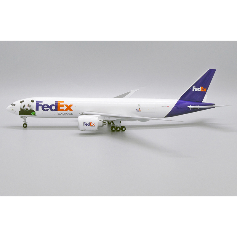 JC Wings 1:200 FedEx联邦快递 B777F N883FD 熊猫 合金飞机模型 - 图0