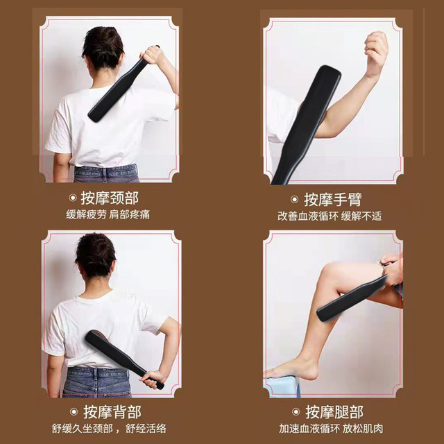 Sandalwood meridian tapping stick and Sha Sha board