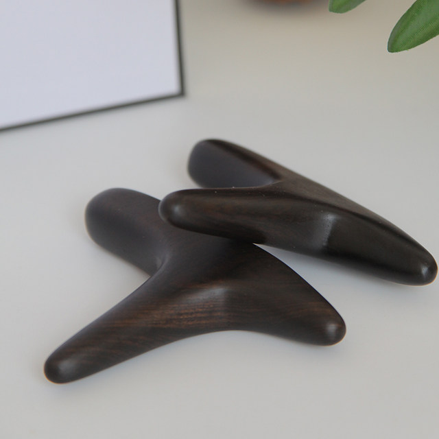 Triangle bird wooden acupoint foot artifact massage stick