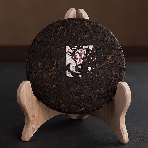 厚重香醇-沧元古茶·沧元全福100g*7饼装 大叶种发酵普洱茶熟茶 - 图0