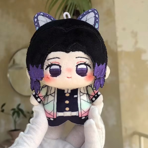 鬼灭之刃棉花娃娃香奈乎and蝴蝶忍10cm背包挂件动漫周边正版公仔 - 图2