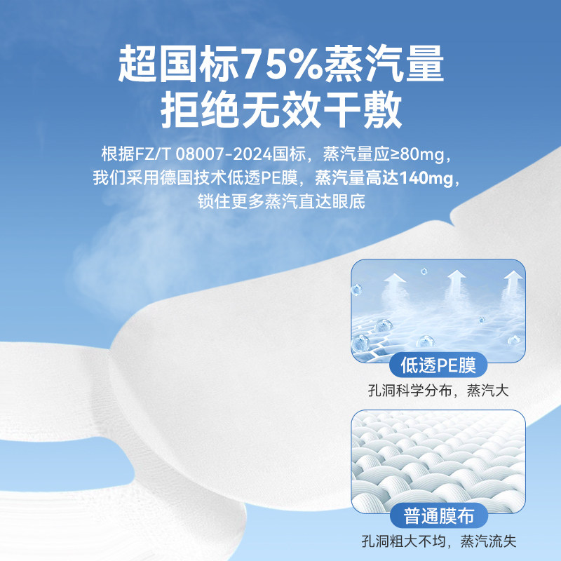 可孚医用蒸汽眼罩热敷缓解眼睛疲劳干眼症治疗护眼贴眼部发热加热,淘宝优惠券,粉丝福利购,淘宝优惠卷