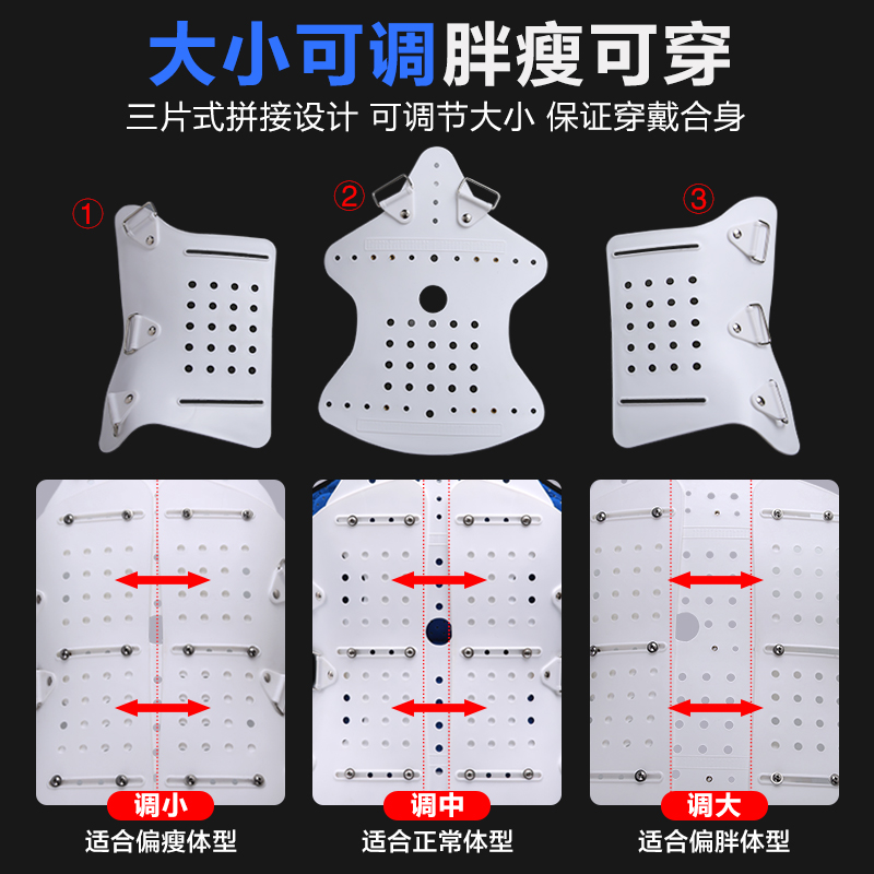 可孚医疗器械旗舰店胸腰椎固定支具压缩性骨折护腰腰部术后康复支架胸带护具脊柱肋骨2