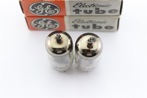 精选全新美国原盒GE 5965/12AV7/12AT7带D环/圆环铜柱5965电子管 - 图2