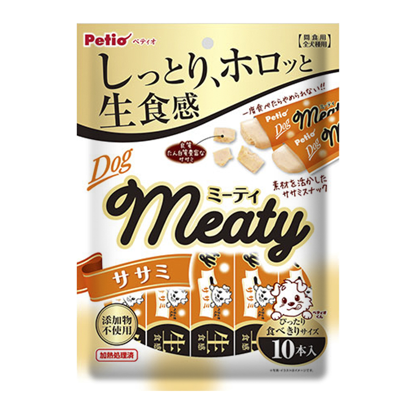 Petio派地奥狗狗零食训犬奖励大礼包磨牙鸡肉干牛肉条火腿肠11包-图2