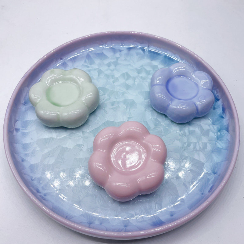 景德镇釉色结晶小葫芦爆款DLY转转乐陶瓷花朵底座批发陶瓷转摆件,淘宝优惠券,粉丝福利购,淘宝优惠卷