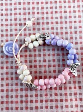 景瓷陶瓷纯手工编织手链