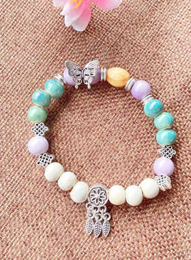 送女友礼物铃铛陶瓷民族风