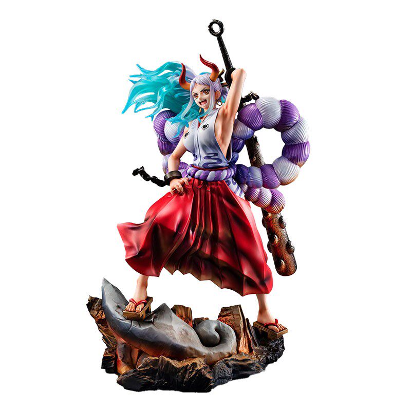 【鹤屋现货】MegaHouse POP MAX海贼王凯多女儿鬼姬大和手办_虎窝淘