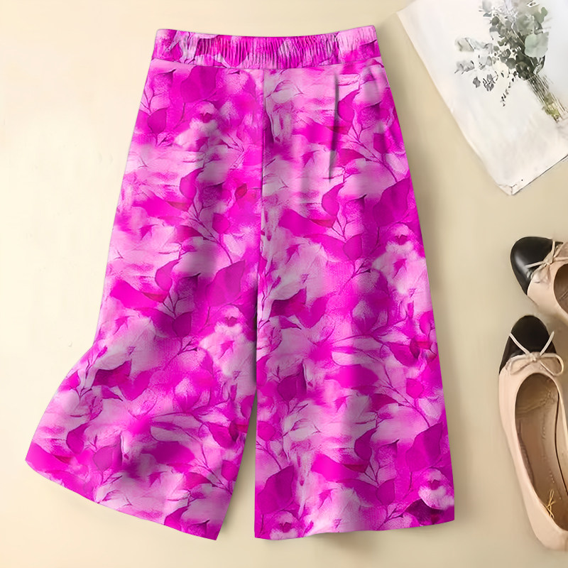 清仓捡漏~专柜撤回夏季冰丝薄款松紧七分短裤女时尚显瘦百搭外穿,淘宝优惠券,粉丝福利购,淘宝优惠卷