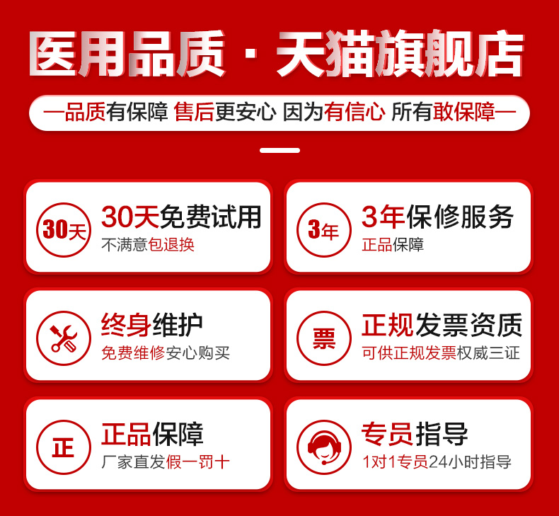 可孚心电监护仪医用24小时动态多参数血压血氧一体家用心电检测仪 - 图0