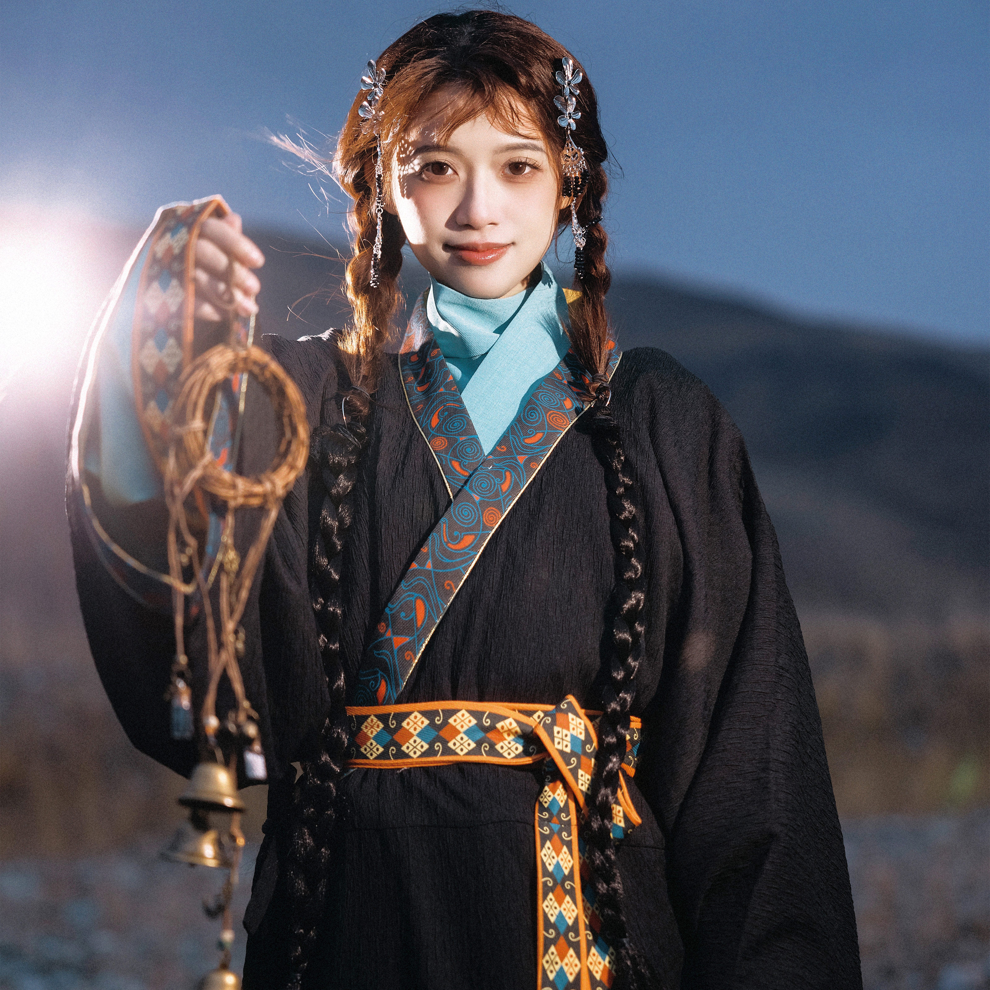 花朝记｜乌鹊｜汉服西汉禅衣晋制曲领衫交窬裙大衣日常秋冬民族风,淘宝优惠券,粉丝福利购,淘宝优惠卷