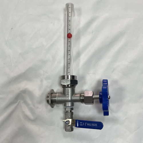 消防水池就地显示直通液位计卡套有机玻璃亚克力刻度透明快装直通 - 图3