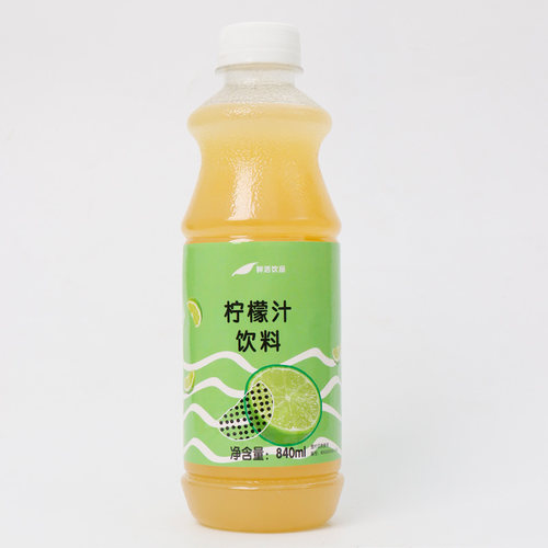 鲜绿柠檬果汁840ml含果肉柠檬饮品原料鲜活浓缩饮料浓浆冲饮果汁 - 图3