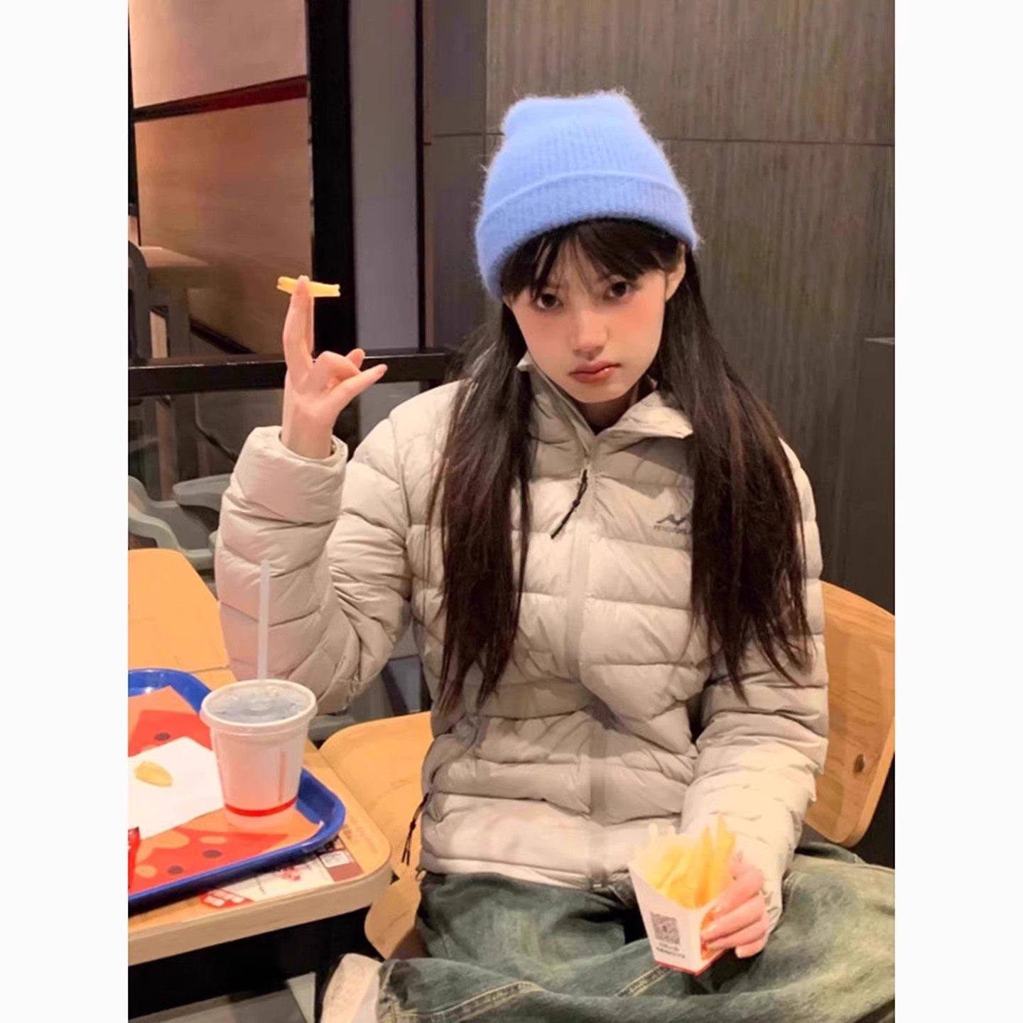 cleanfit排骨轻薄羽绒棉服男女冬慵懒风立领连帽棉衣防寒保暖外套,淘宝优惠券,粉丝福利购,淘宝优惠卷