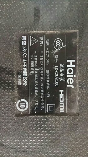 原装海尔LD32U3100主板TP.VST69D.PB902屏号B0EI320WX1 - 图2